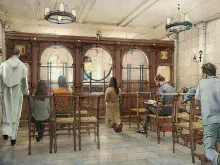 An artist's rendering of the planned adoration chapel in Greenwich Village. Courtesy photo.